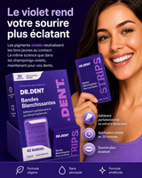 DRDENT BANDES BLANCHISSANTES VIOLETTES PREMIUM